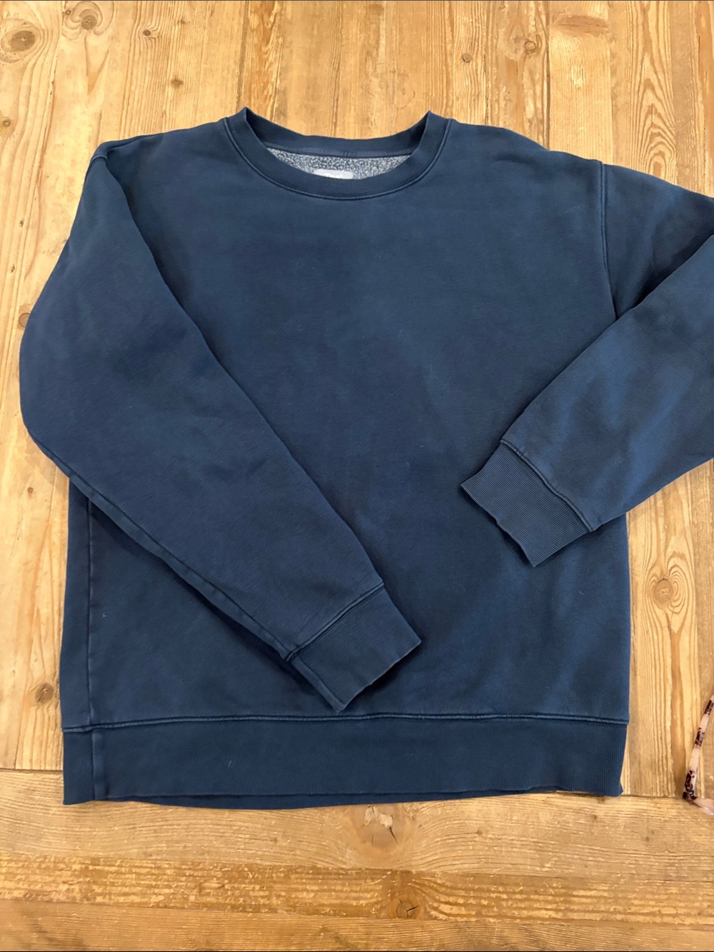 TNA Women's Navy Crewneck Sweatshirt